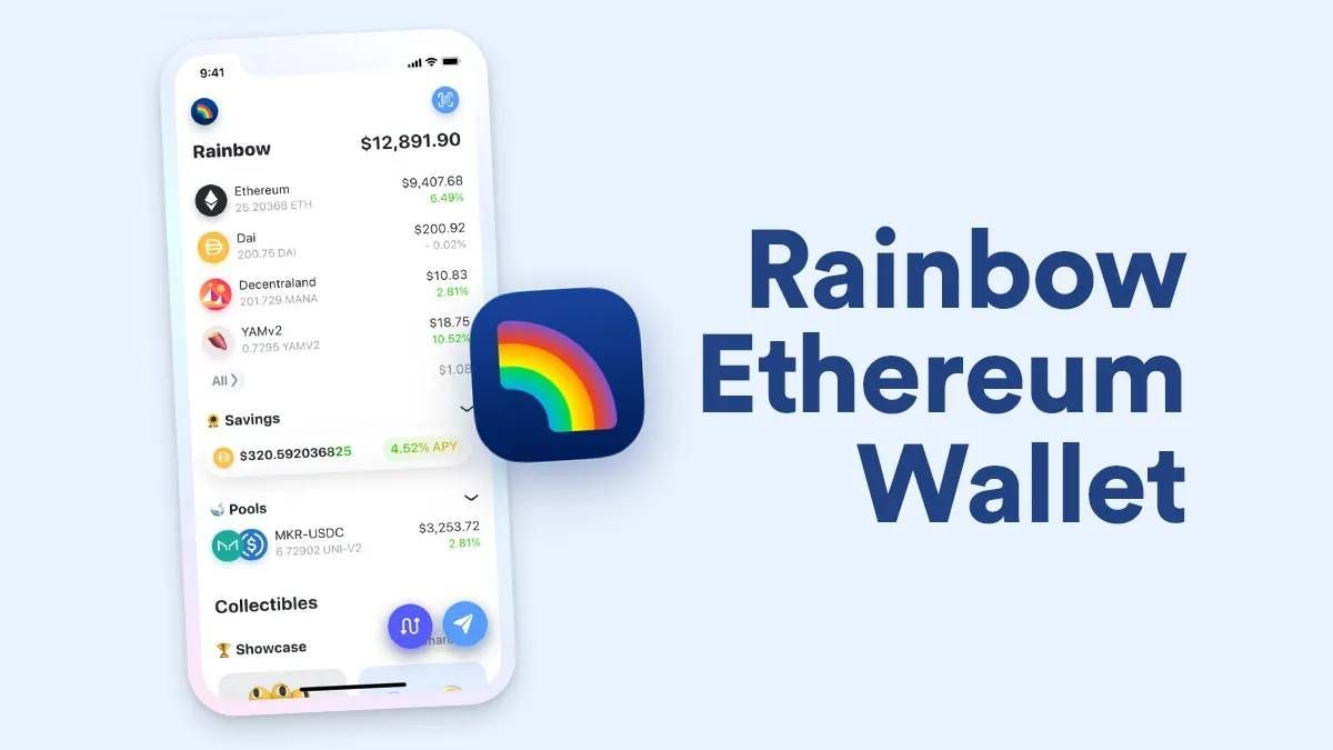 Rainbow钱包界面展示