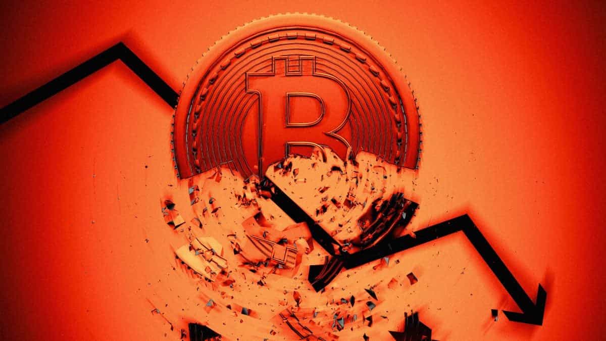 比特币跌破$65,000