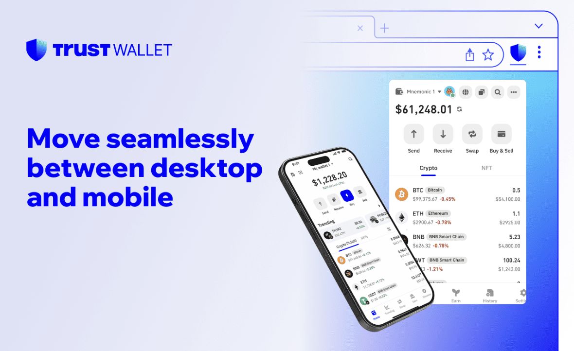 Trust Wallet Chrome商店页面