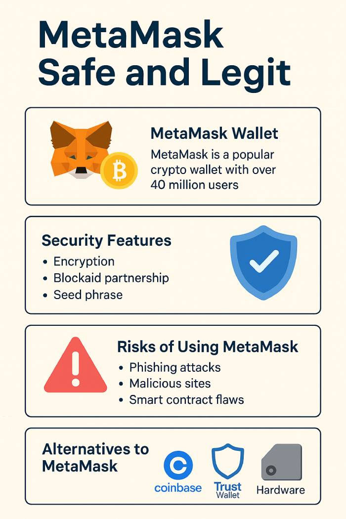 MetaMask安全功能示意图