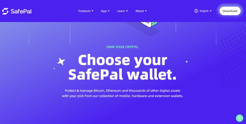 SafePal钱包界面