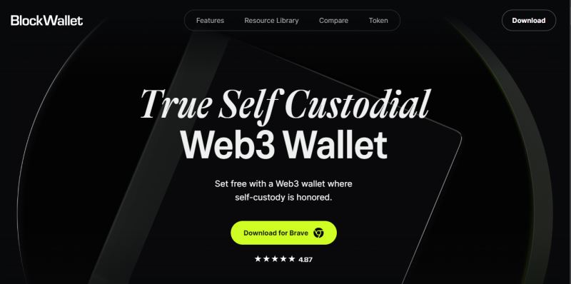 BlockWallet界面