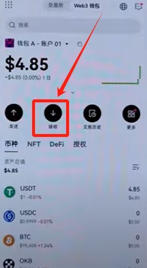 接收界面