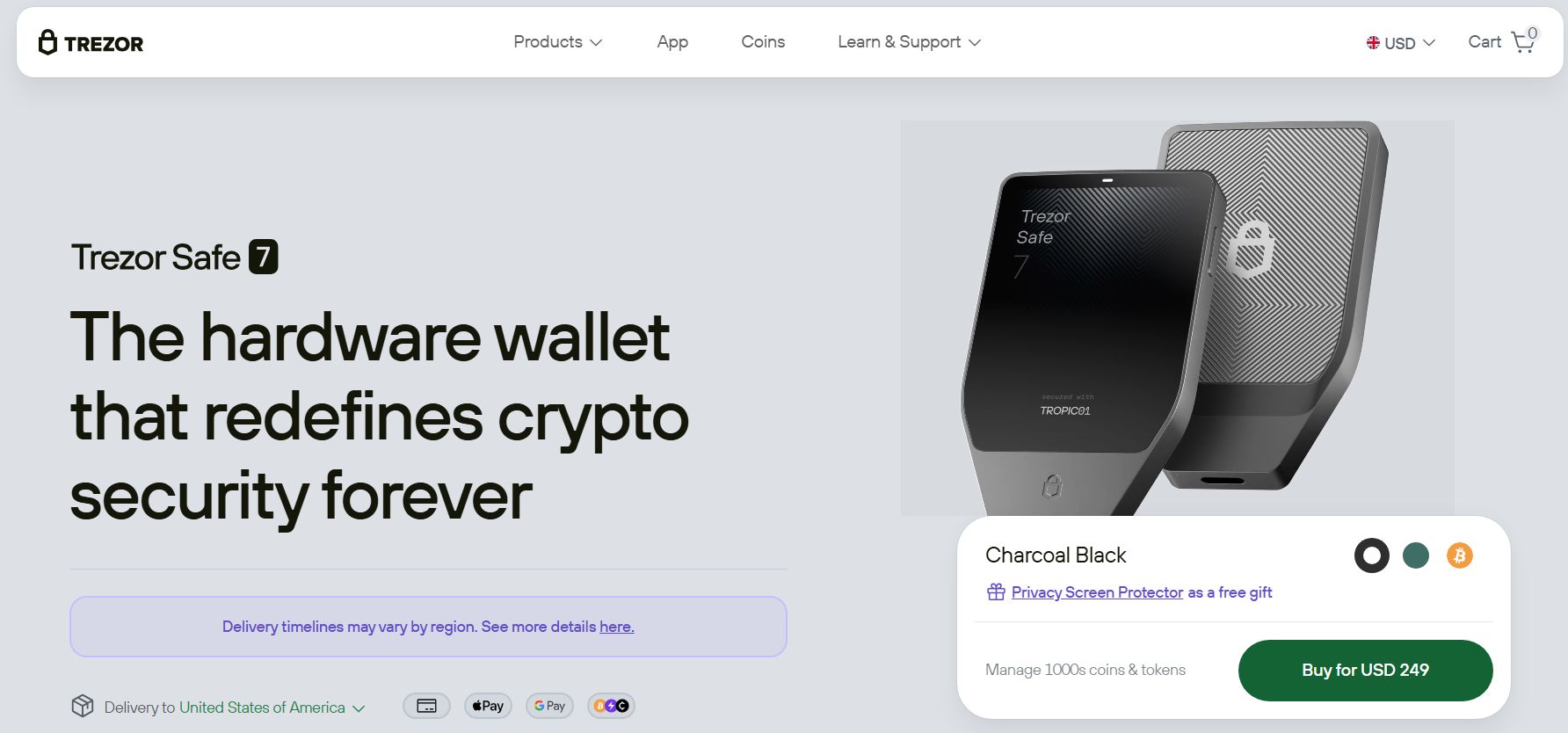 Trezor Safe 7