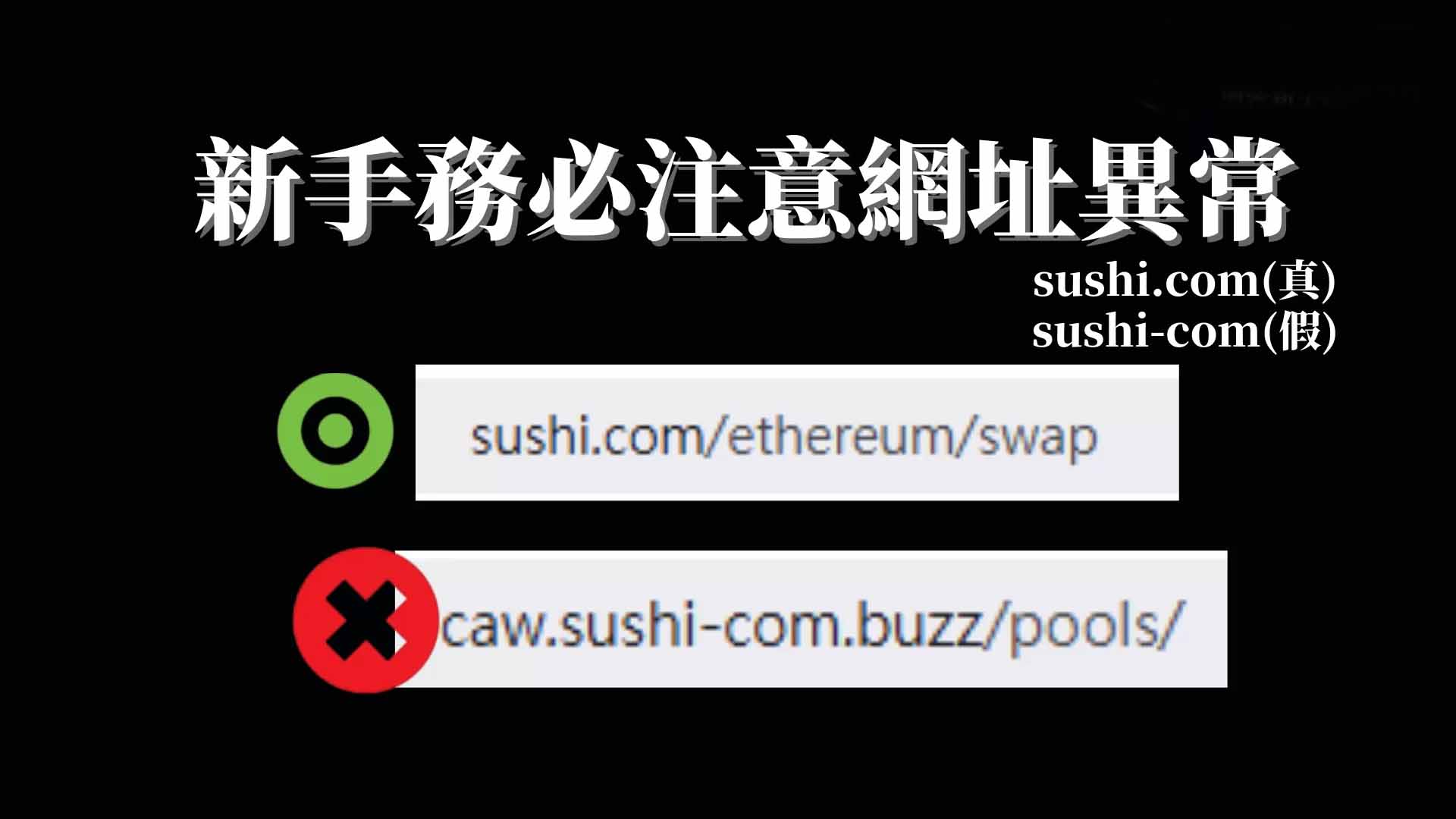 真、假网址往往很相似,务必多留意正确性