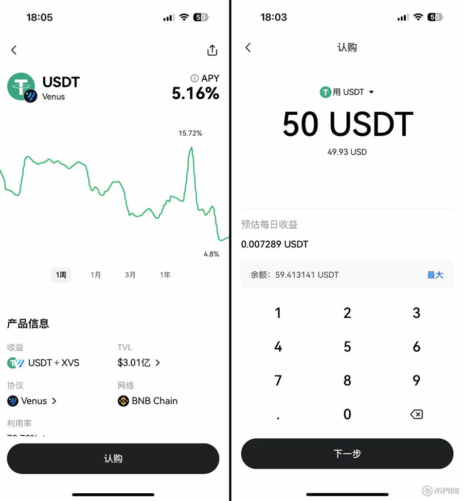 DeFi投资详情