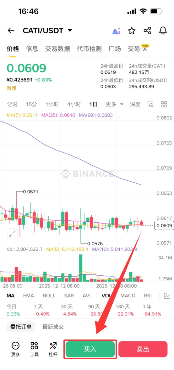 买入界面