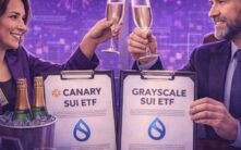 Canary与Grayscale在美国推出带质押奖励的Sui ETF，开创行业先河
