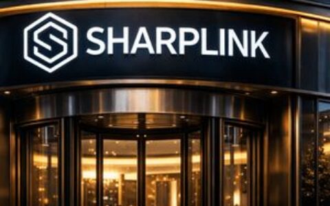 Sharplink ETH持仓逼近87万枚，机构投资者占据46%股份