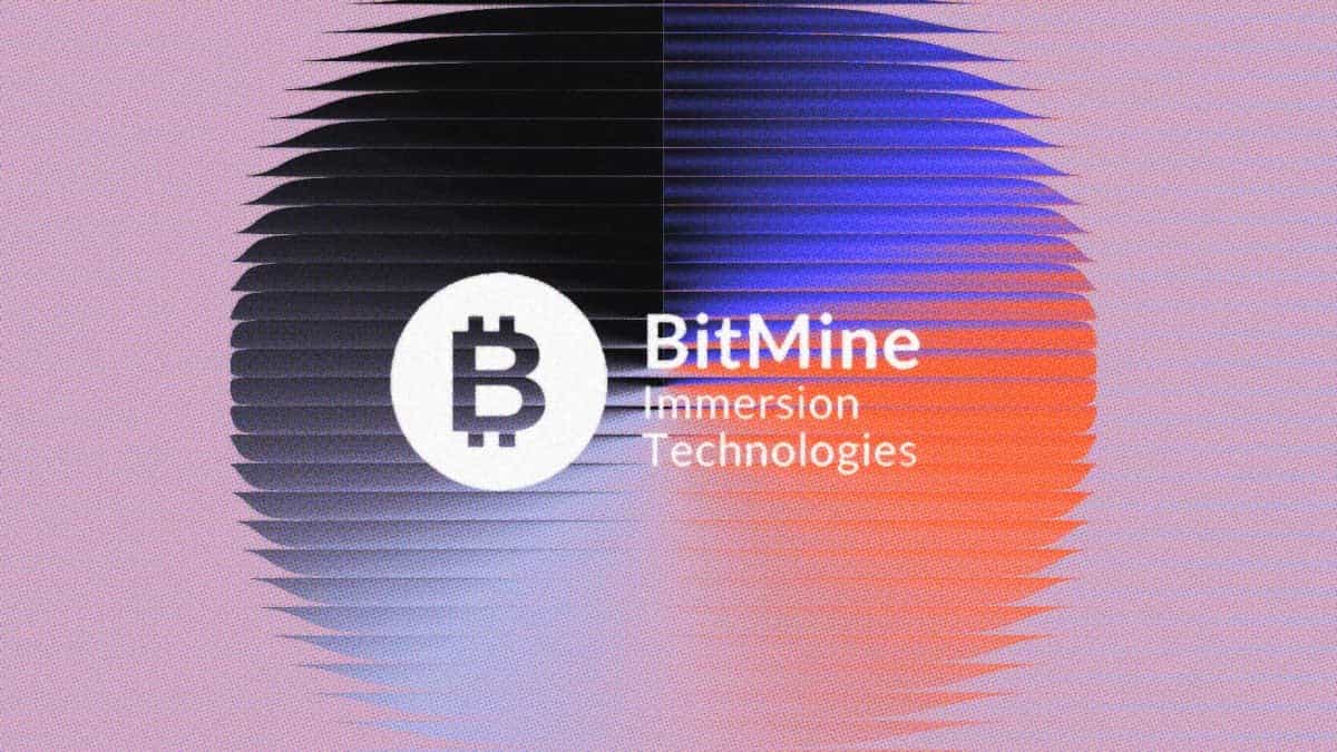 Bitmine以太坊储备增至447万ETH，总持有量接近100亿美元