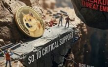 狗狗币（DOGE）滑向关键支撑位，面临跌破风险