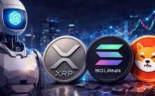 新ChatGPT预测：XRP、Solana和Shiba Inu到2026年底价格走势分析