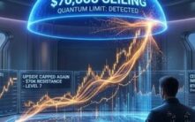 比特币价格上行再次受阻，7万美元成为强劲天花板