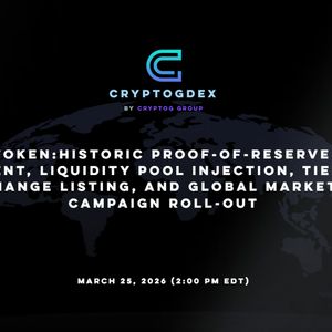 CryptoG集团储备证明活动