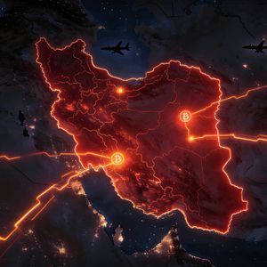 伊朗加密货币流出图表