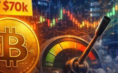 比特币杠杆激增：交易员押注7万美元突破，空头面临大规模清算