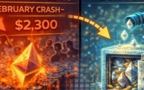 价格与基础设施：为何以太坊二月暴跌与冷存储迁移创纪录增长同时发生