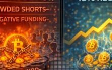 7.3万美元考验：拥挤空头与负资金费率推动比特币15%反弹